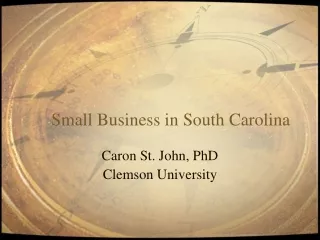 Small Business in South Carolina