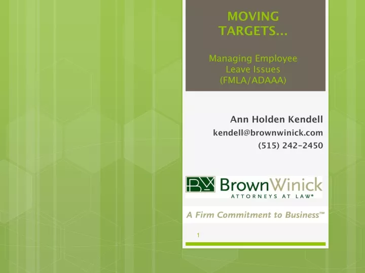 moving targets managing employee leave issues fmla adaaa