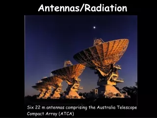 Antennas/Radiation