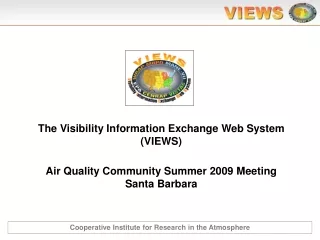 Air Quality Community Summer 2009 Meeting  Santa Barbara