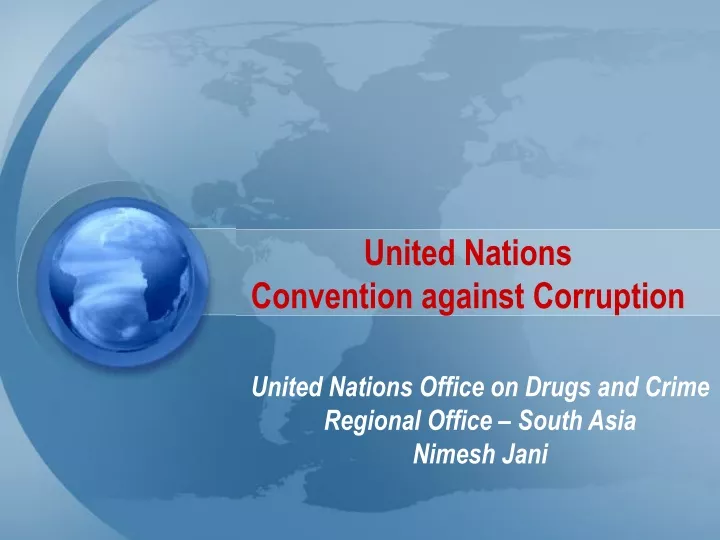 united nations convention against corruption