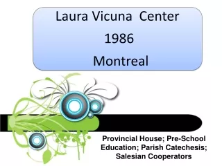 Provincial House; Pre-School Education; Parish Catechesis; Salesian Cooperators
