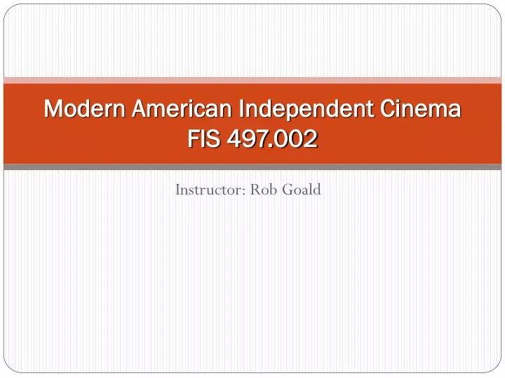 modern american independent cinema fis 497 002