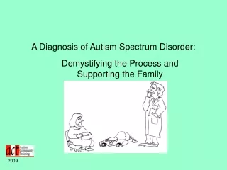 A Diagnosis of Autism Spectrum Disorder: