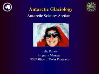Antarctic Glaciology