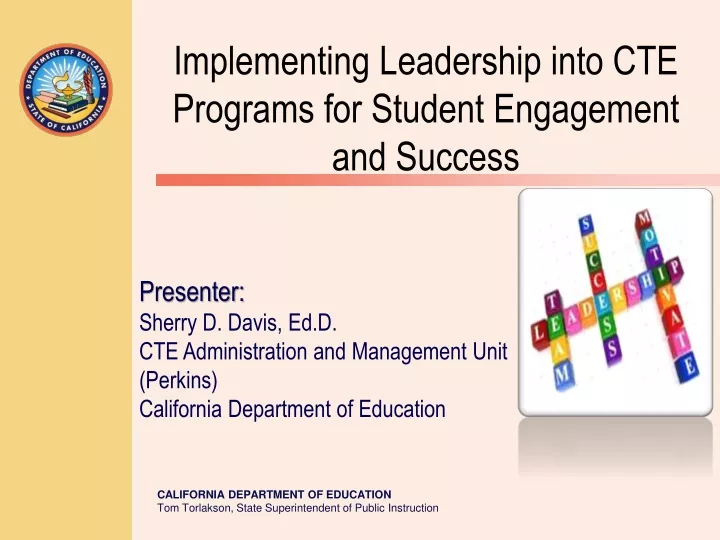 implementing leadership into cte programs for student engagement and success
