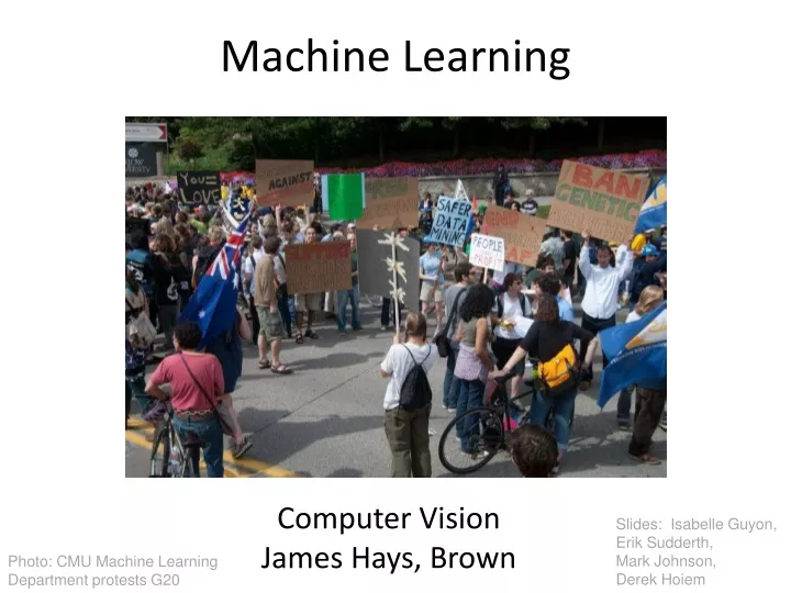 machine learning