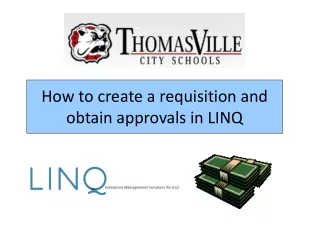 How to create a requisition and obtain approvals in LINQ