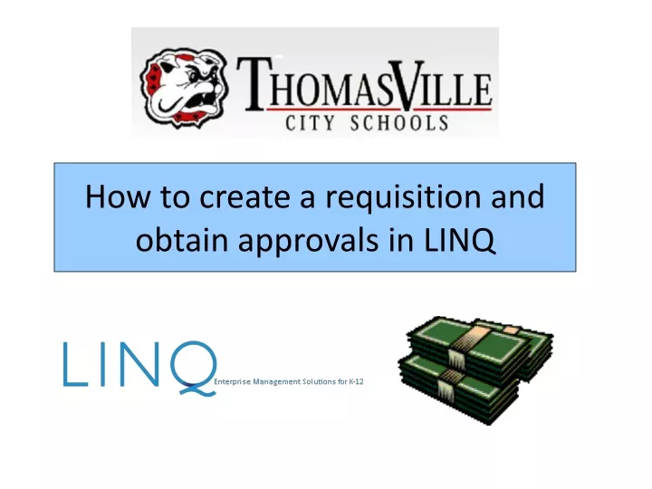 how to create a requisition and obtain approvals