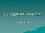 McDaniel College Educational Framework for Effective Teaching Practice - slide 1