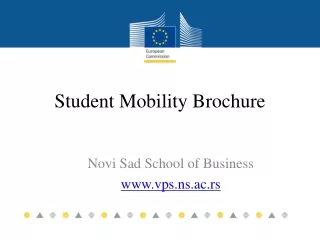 Student Mobility Brochure