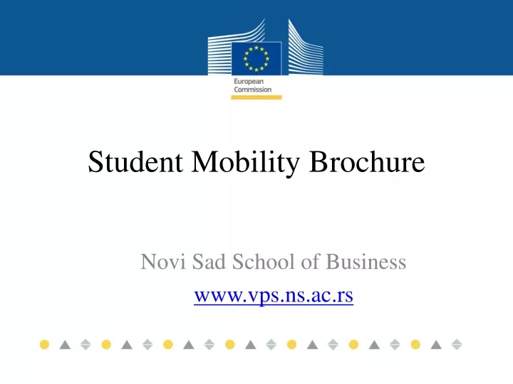 student mobility brochure
