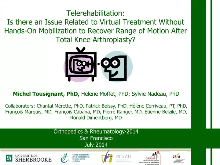 telerehabilitation is there an issue related