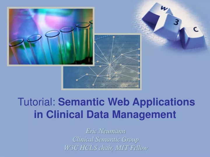tutorial semantic web applications in clinical