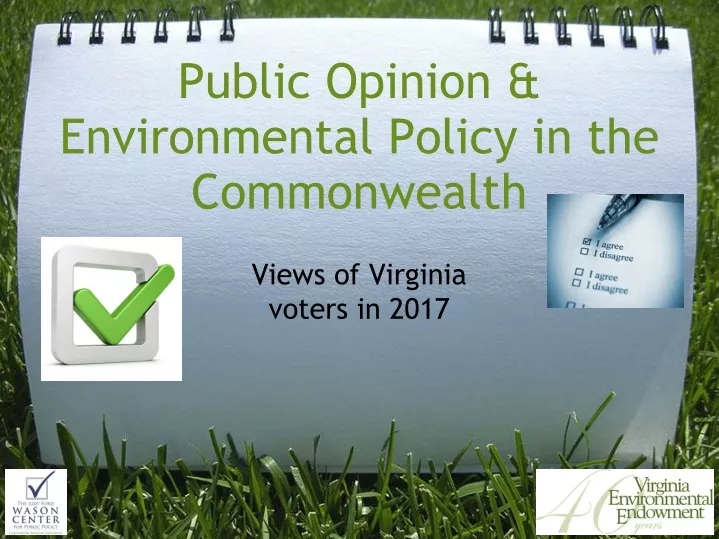 public opinion environmental policy in the commonwealth