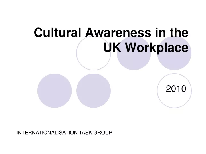 cultural awareness in the uk workplace