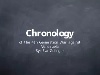 Chronology