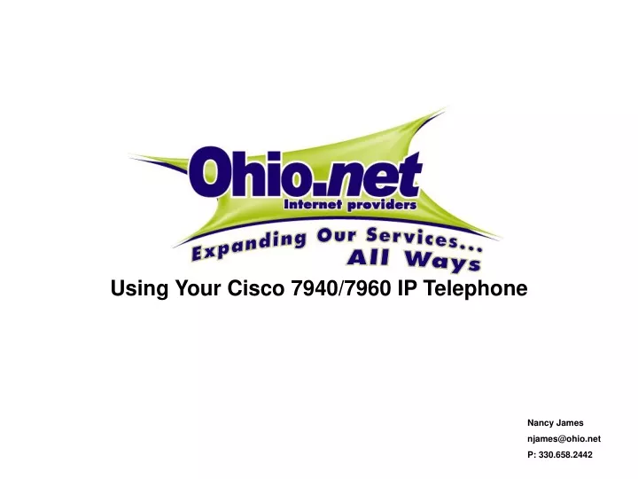 using your cisco 7940 7960 ip telephone