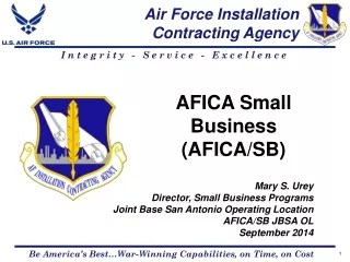 AFICA Small Business (AFICA/SB)