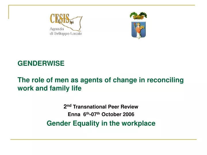 genderwise the role of men as agents of change