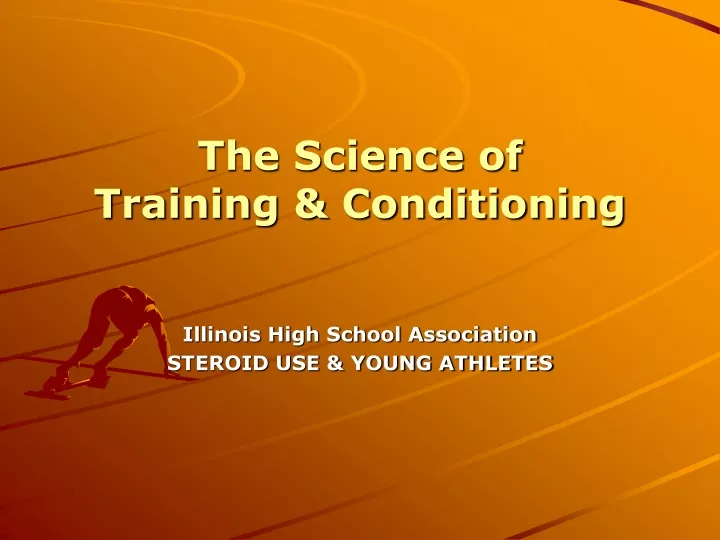 the science of training conditioning