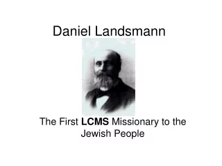 Daniel Landsmann