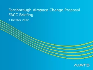 Farnborough Airspace Change Proposal