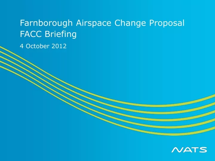 farnborough airspace change proposal