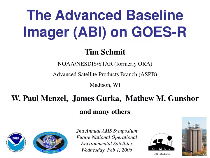 the advanced baseline imager abi on goes r