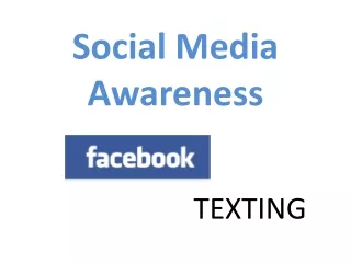 Social Media Awareness