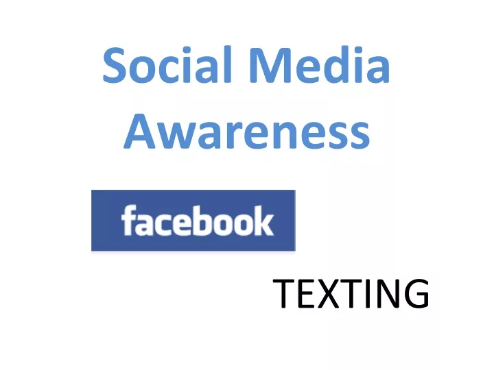 social media awareness