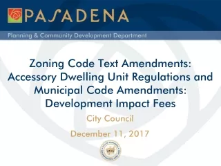 City Council December 11, 2017