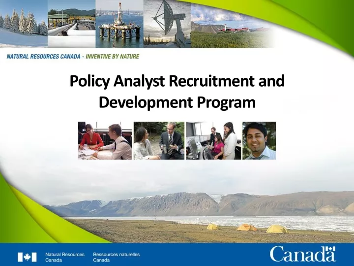 policy analyst recruitment and development program