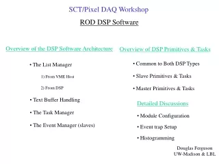 ROD DSP Software