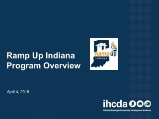 Ramp Up Indiana Program Overview