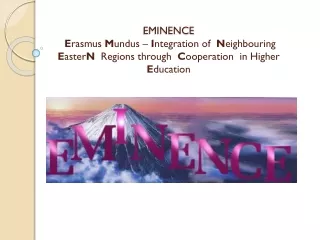 Our project  in the  framework  of EM  programme -  action  2