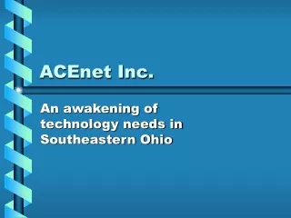 ACEnet Inc.