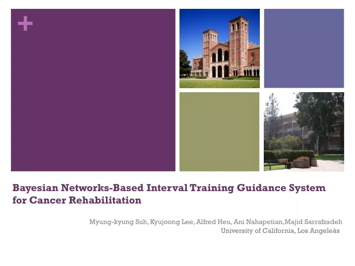 bayesian networks based interval training guidance system for cancer rehabilitation