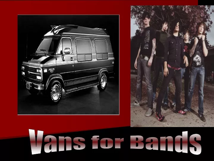vans for bands
