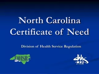 North Carolina Certificate of Need