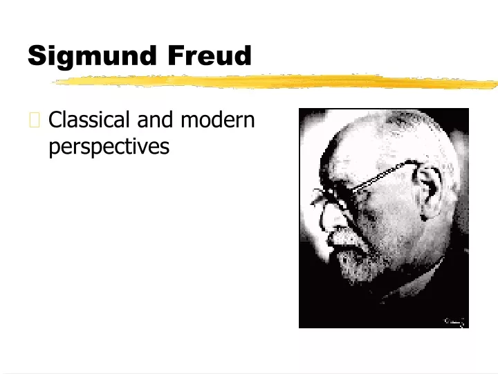 Ppt Sigmund Freud Powerpoint Presentation Free Download Id9314501