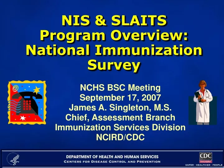 nis slaits program overview national immunization survey