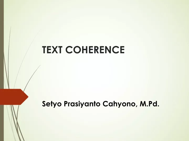 text coherence