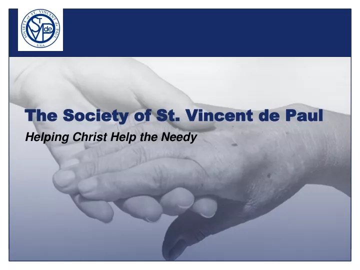 the society of st vincent de paul