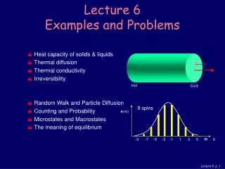 Lecture 6 Examples and Problems
