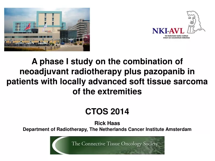 a phase i study on the combination of neoadjuvant