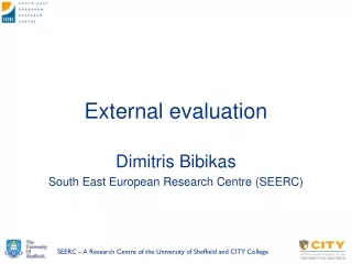 External evaluation