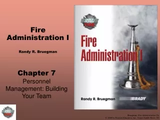 Fire Administration I