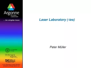 Laser Laboratory (-ies)