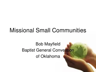 Missional Small Communities